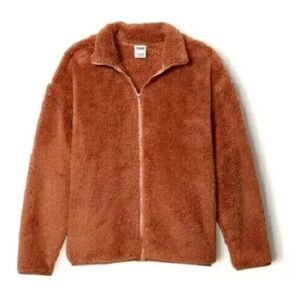Victoria Secret PINK Camel Fuzzy Sherpa